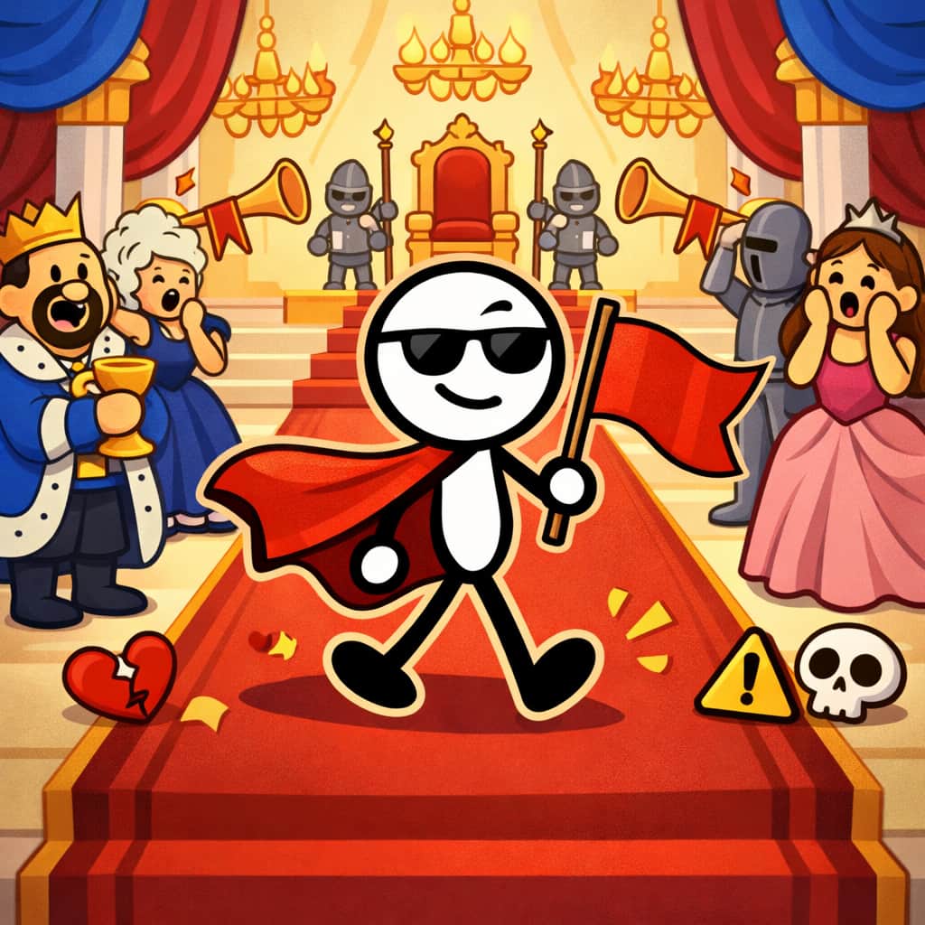 Walking Red Flag preview art