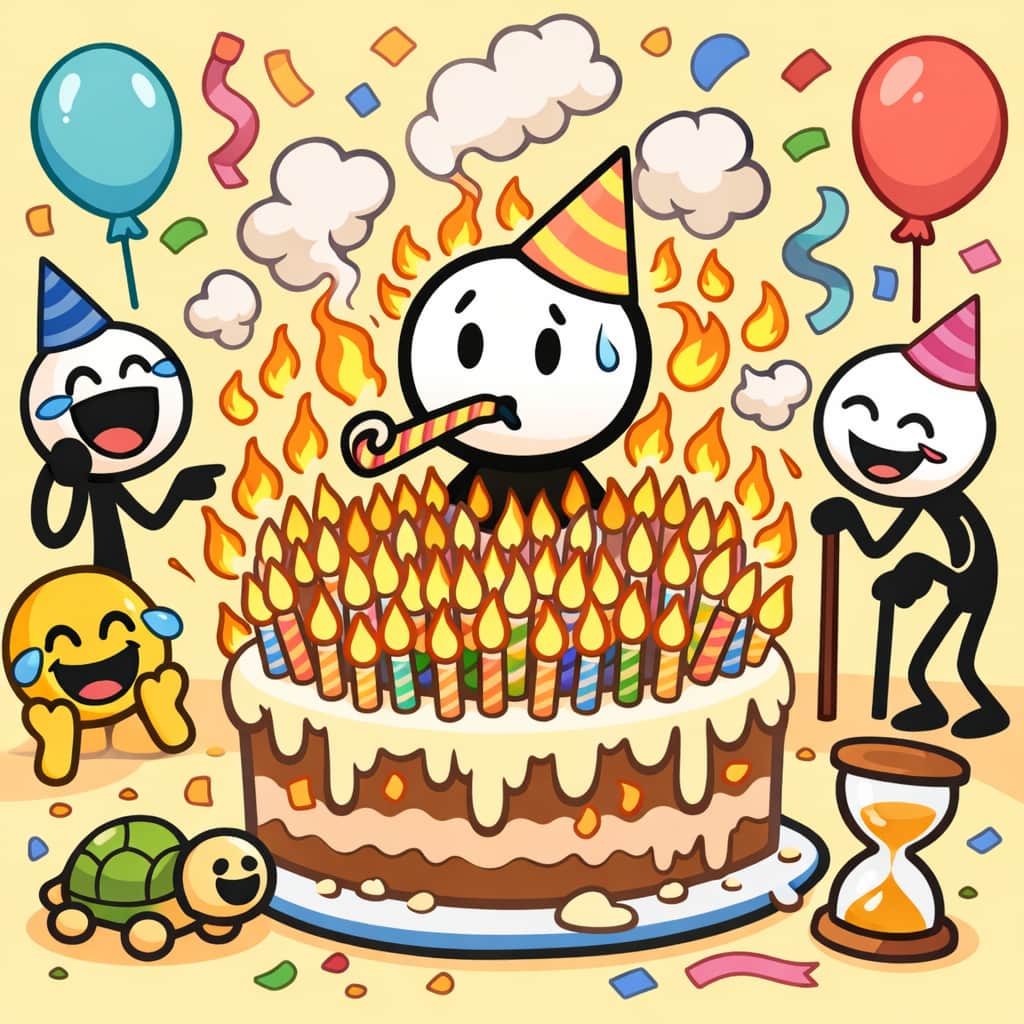 You're Old Now preview art